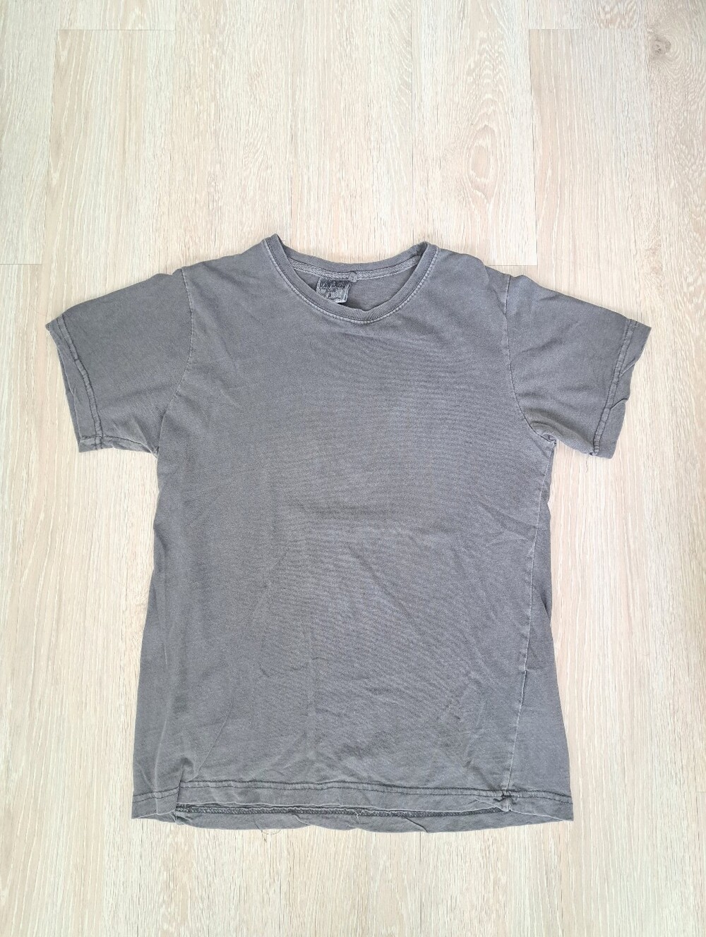 U.S. Vintage Men's Crew Neck T-Shirt - Gray Sz S